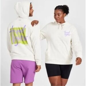 Allbirds Tread Lighter Graphic Hoodie Mens Cream Off-White Sustainable Pullover